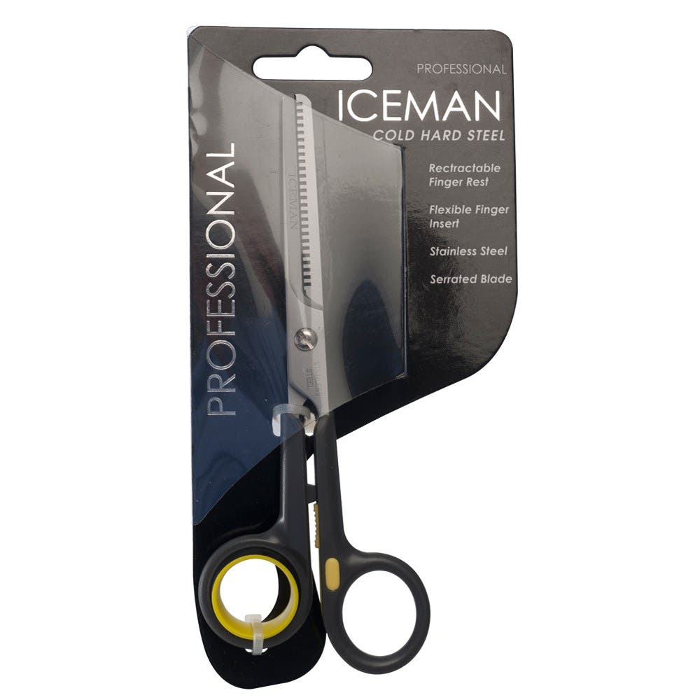 Iceman Salon Pro 6" Thinning Hairdressing Scissors Grey 170629