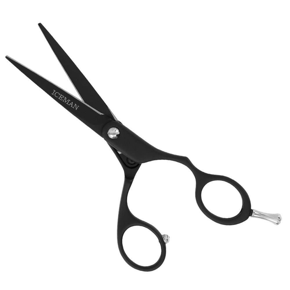 Iceman Nano 5.5” Hairdressing Scissors Matte Black 170630
