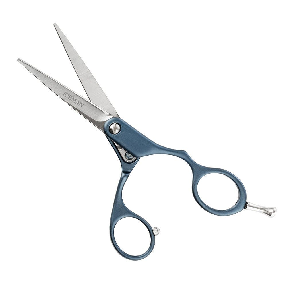 Iceman 5.5" Cool Blue Scissors - Hand Honed Blades 170770