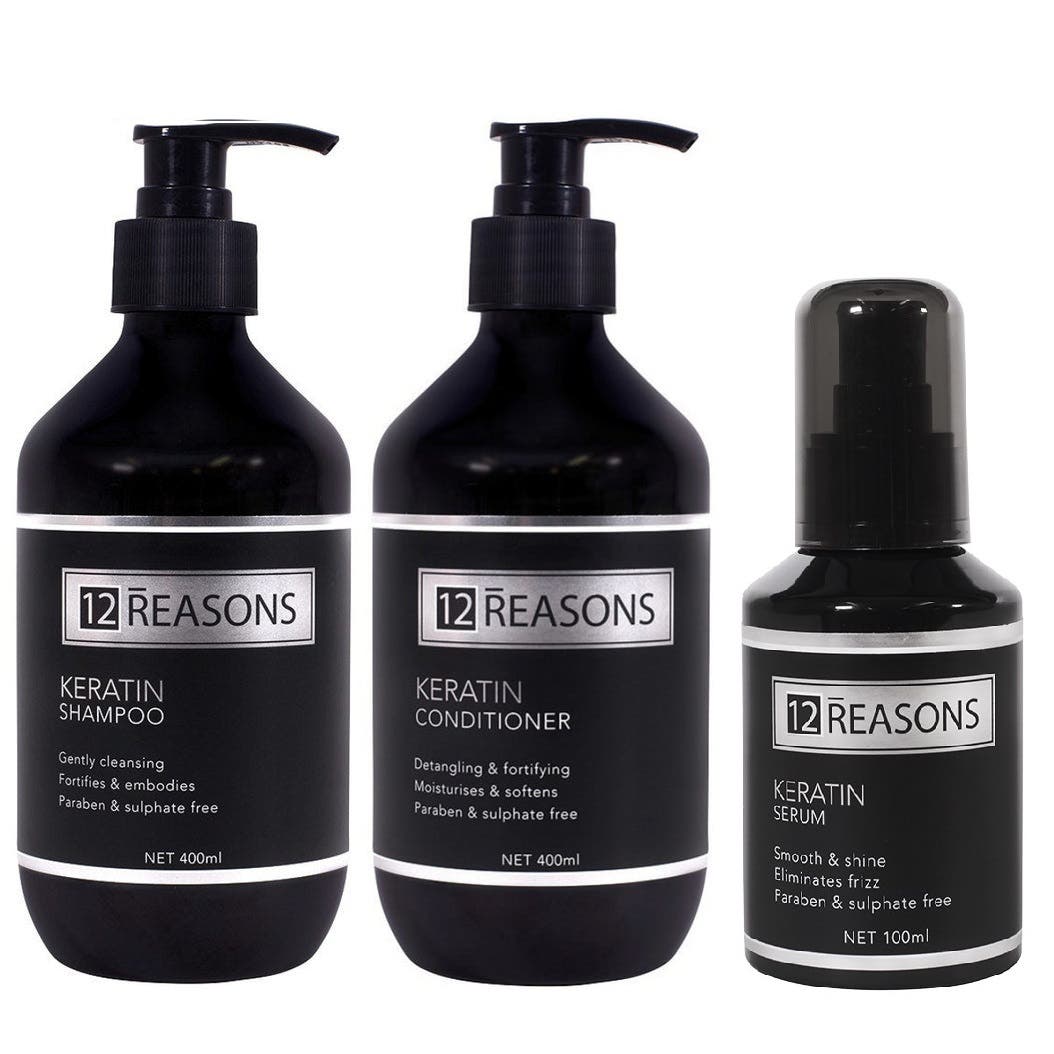 12Reasons Keratin Strengthen and Shine Trio (Keratin DUO & Serum 100ml)