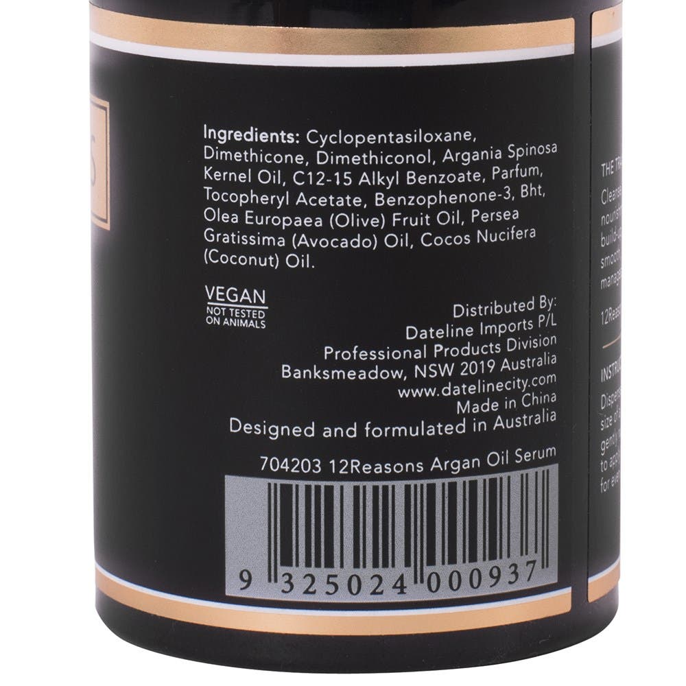 12Reasons Argan Oil Hair Serum 100ml