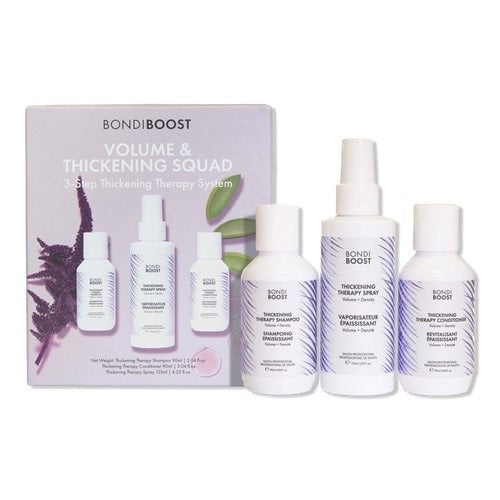 Bondi Boost Volume & Thickening Squad, 3-Step Thickening Therapy System