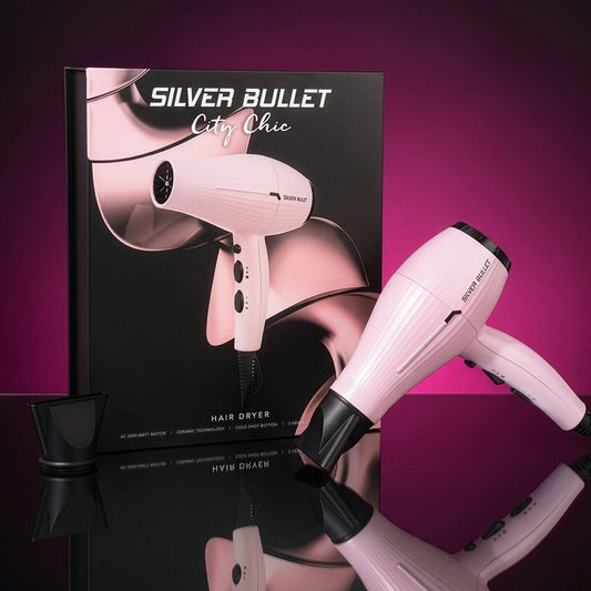 Silver Bullet City Chic Hair Dryer - Pink 900381