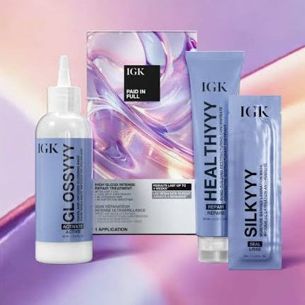 IGK PAID IN FULL High Gloss Intense Repair Treatment Kit