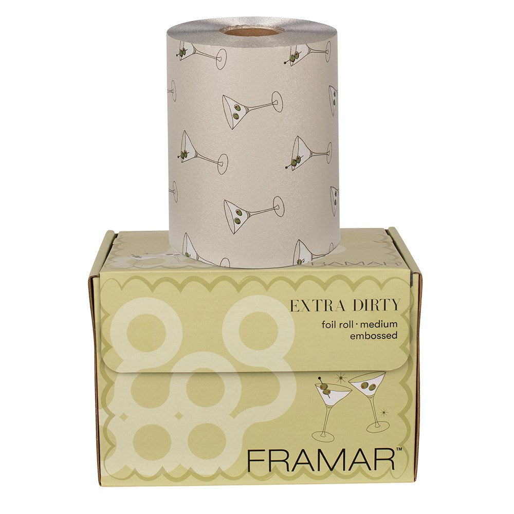 Framar Embossed Foil Roll Medium Extra Dirty 12.7cm x 97.5m