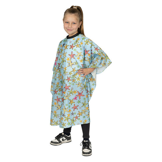 Salon Smart Kids Cutting Cape - Starfish 142616
