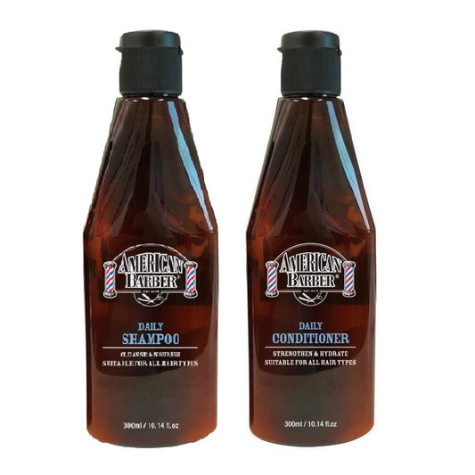 American Barber Daily Shampoo & Daily Conditioner DUO 300ml