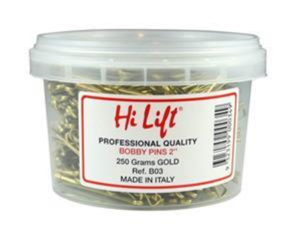 Hi Lift Bobby 2" Pins Gold 250g Tub - B03