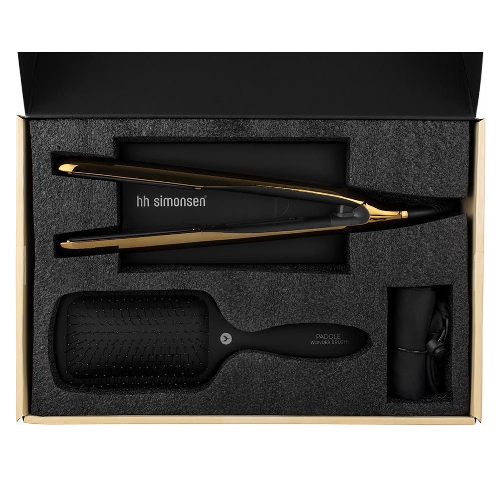hh Simonsen True Divinity MK2 Hair Straightener - Golden Delight