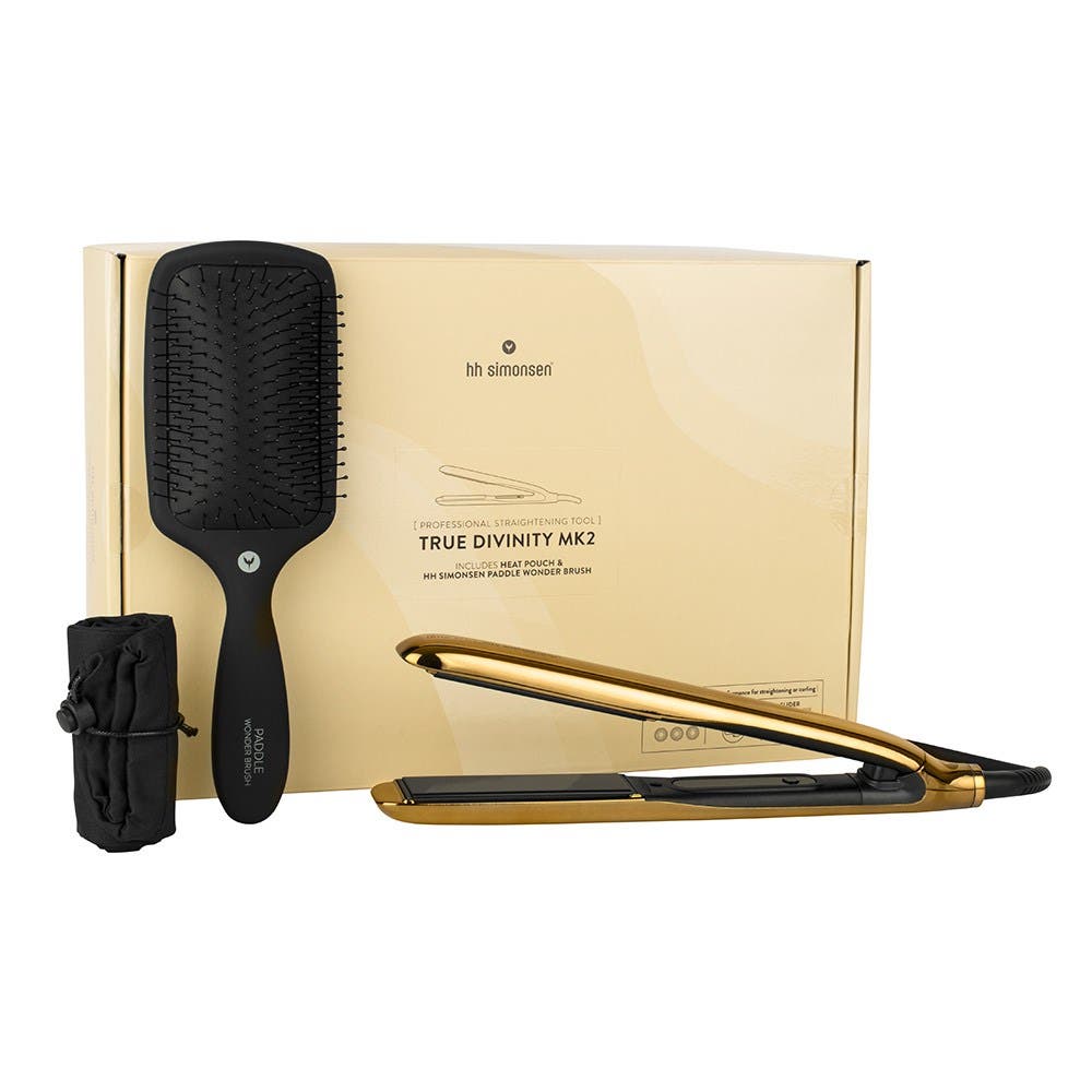 hh Simonsen True Divinity MK2 Hair Straightener - Golden Delight