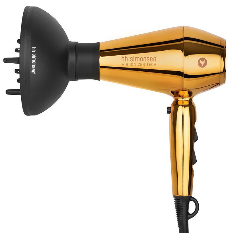 hh simonsen Compact Hair Dryer & Diffuser - Golden Delight Limited Edition