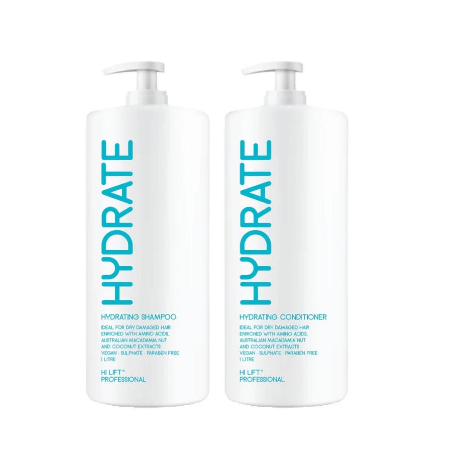 Hi Lift True Hydrate Nourish & Repair Shampoo 1L & Conditioner 1L Duo