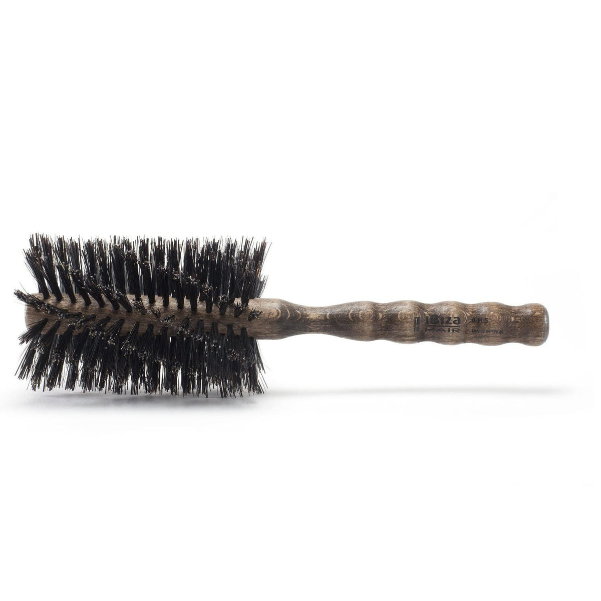 iBiza Hair Brush H Series, Hardwood Handle Swirled Bristles - H5 70mm