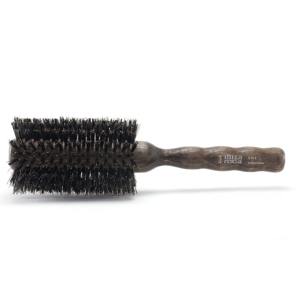 iBiza Hair Brush H Series, Hardwood Handle Uniform Bristles - H4 65mm