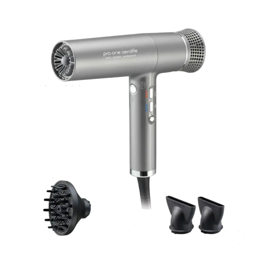 Pro-One Aerolite Hairdryer - Titanium