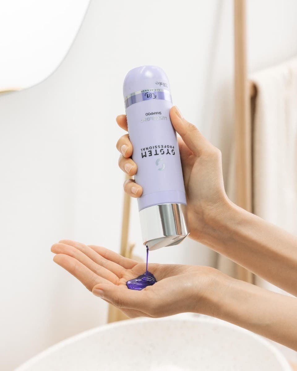 System Professional LuxeBlond Shampoo 250ml & Hair Moisturiser 200ml Duo