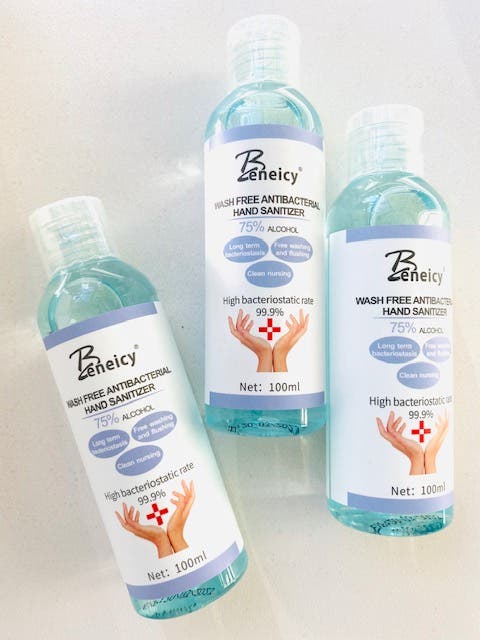 Beneicy Wash-Free Antibacterial Hand Sanitizer- 100ml