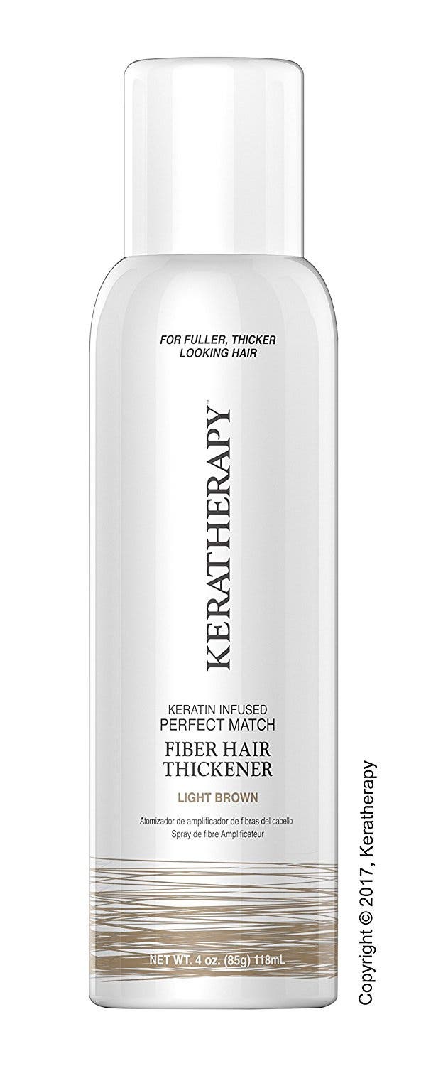 Keratherapy Fibre Hair Thickener Light Brown 140ml
