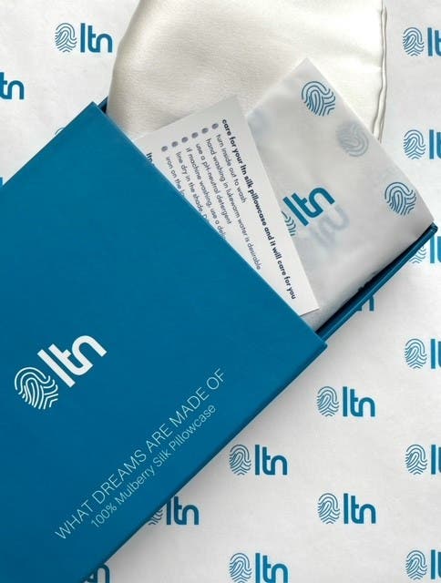 ltn Luxury 25 Momme Silk Pillowcase – Envelope Closure – Choose Your Colour