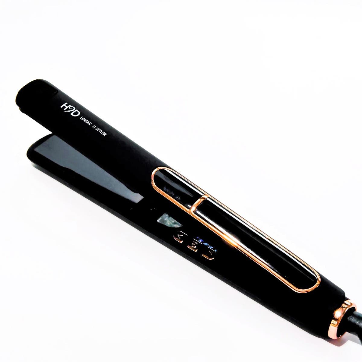 H2D Linear II Matt Black & Rose Gold Straightener