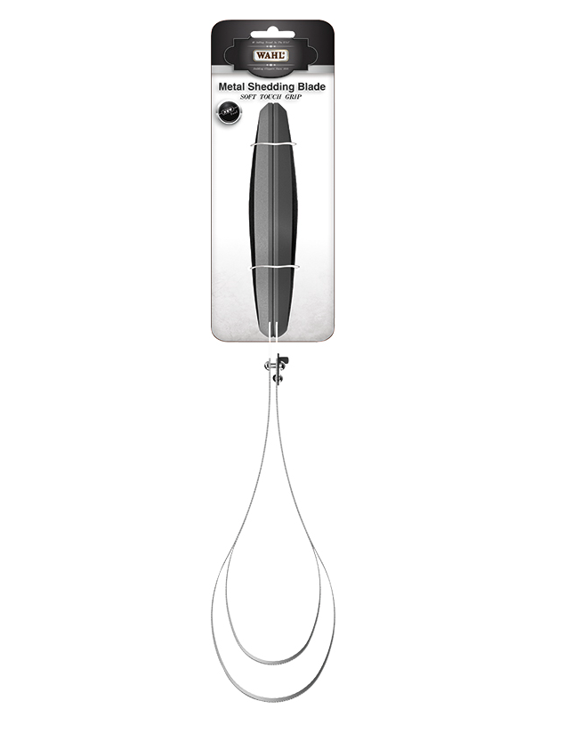 Wahl Metal Shedding Blade Pet/Animal Tools / Brushes - Soft Touch Grip