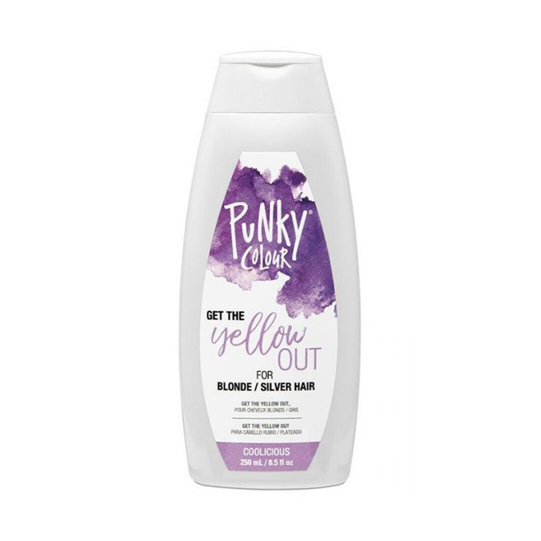 Punky Colour Get The Yellow Out: Shampoo for Blonde/Silver Hair - Coolicious