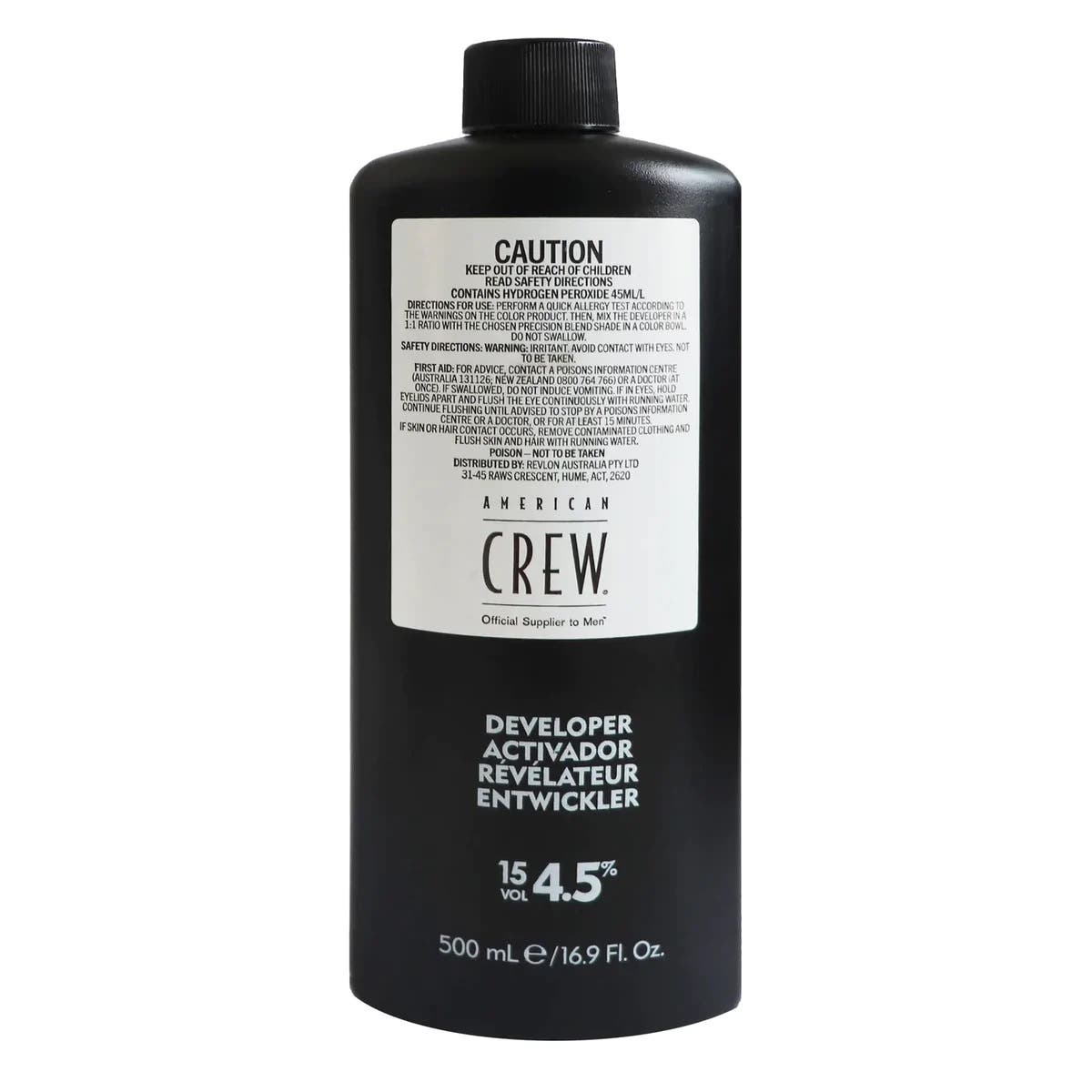 American Crew Precision Blend Developer Peroxide 15vol - 500ml