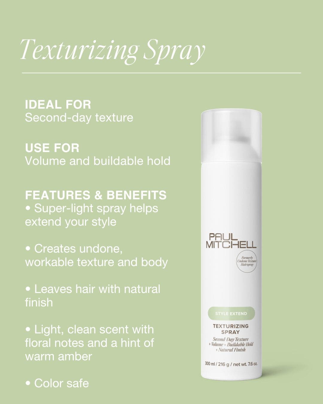 Paul Mitchell Style Extend Texturizing Spray 300ml