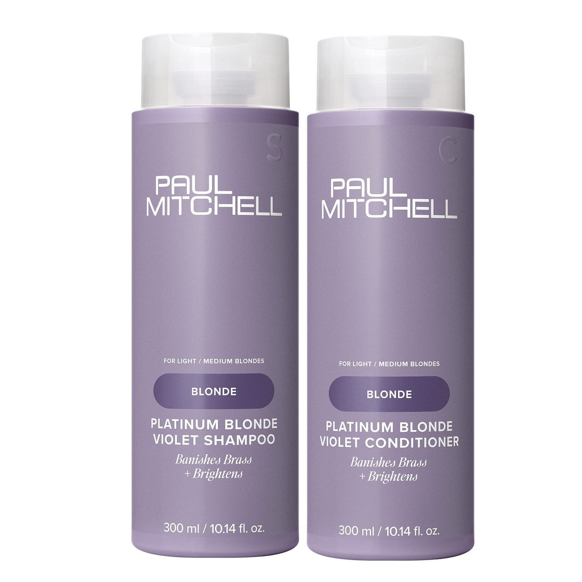 Paul Mitchell BLONDE Platinum Blonde Violet Shampoo & Conditioner DUO