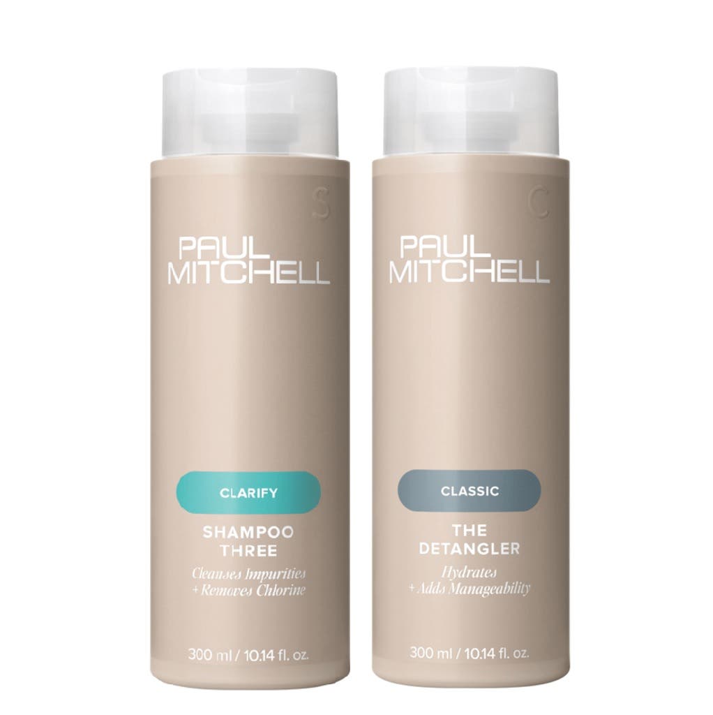 Paul Mitchell CLARIFY DUO (Shampoo Three + The Detangler)