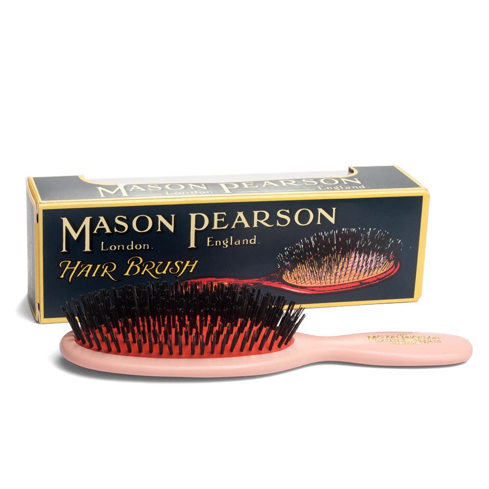 Mason Pearson Pure Boar Bristle - Pocket B4 Pink