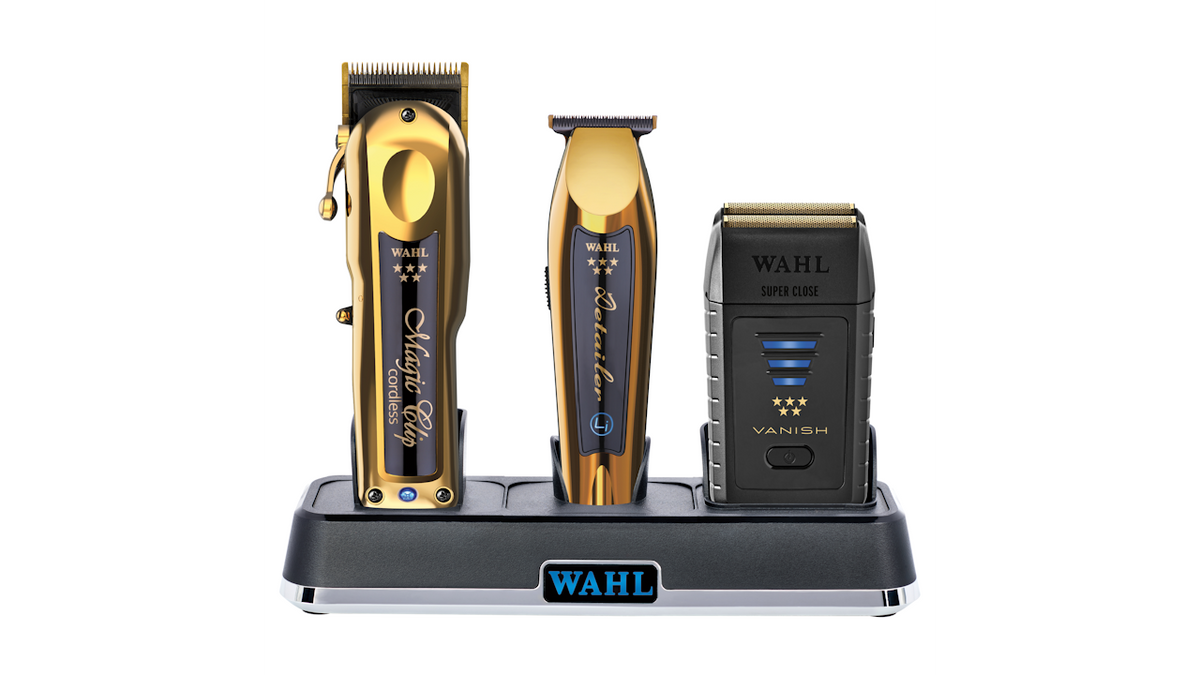 Wahl Professional Cordless Magic Clipper + Detailer Li + Vanish + Power Station