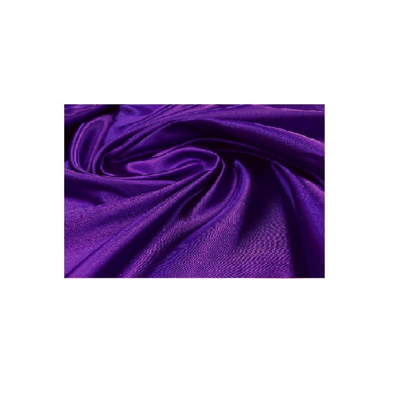 Silky Satin Night Sleep Cap Hair Bonnet WIDE Band-Purple