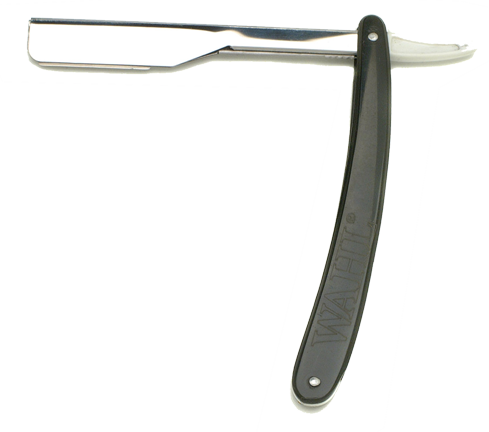 Wahl Cutthroat Razor Scissors Professional  / Barber & Hair Thinning Comb Black