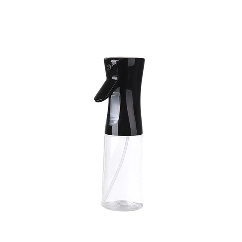 Continuous Micro Mist Waterspray, Spray Water Bottle - Transparent/Black