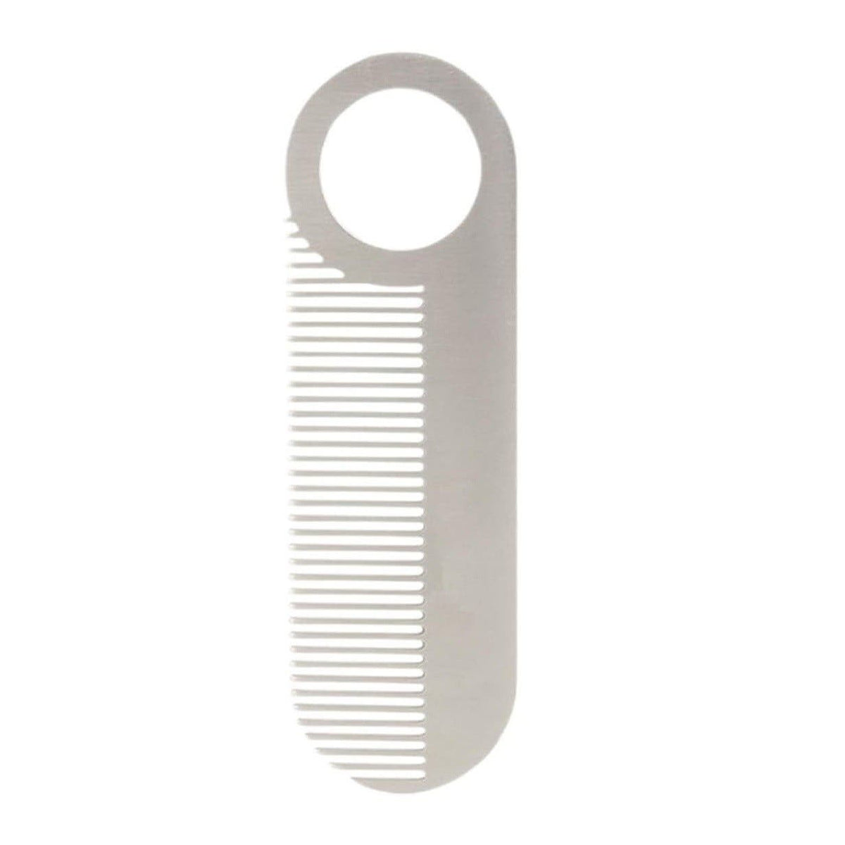 Stainless Steel Men Hair/ Beard/ Moustache Pocket Comb O