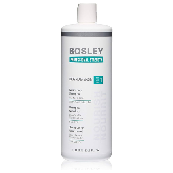 Bosley Defense Nourishing Shampoo - Normal to Fine hair 1 Litre