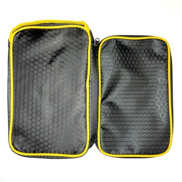 Black And Yellow Trim/Clipper Travel Storage Bag / Storage Case