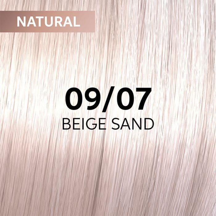 Wella Shinefinity Zero Lift Glaze 60ml - 09/07 Natural Beige Sand