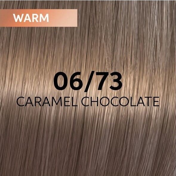 Wella Shinefinity Zero Lift Glaze 60ml - 06/73 Warm Caramel Chocolate