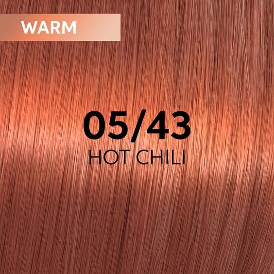 Wella Shinefinity Zero Lift Glaze 60ml - 05/43 Warm Hot Chili