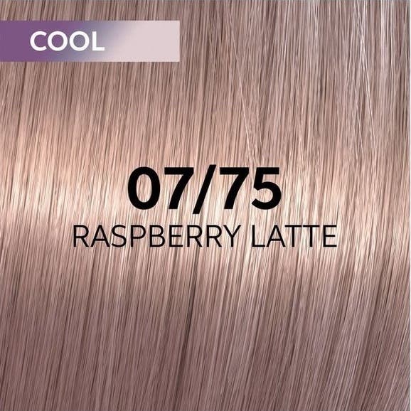 Wella Shinefinity Zero Lift Glaze 60ml - 07/75 Cool Raspberry Latte